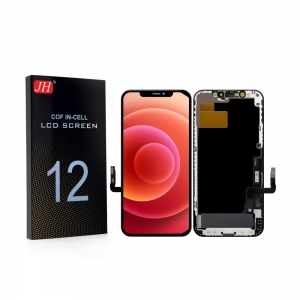 Ekranas Apple iPhone 12 / 12 Pro su lietimui jautriu stikliuku JH INCELL FHD (removable IC)