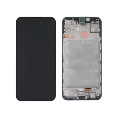 Ekranas Samsung A155 A15 4G / A156 A15 5G su lietimui jautriu stikliuku ir rėmeliu originalus Black (service pack) Ekranas Samsung A155 A15 4G / A156 A15 5G su lietimui jautriu stikliuku ir rėmeliu originalus Black (service pack)