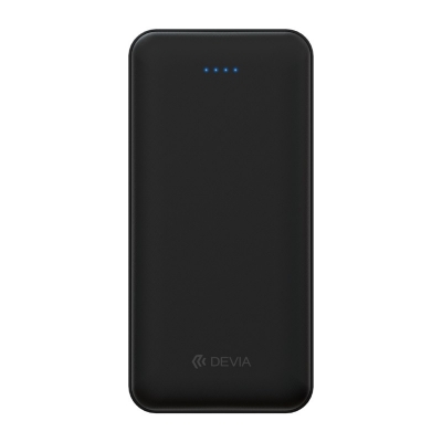 Išorinė baterija Power Bank Devia Kintone Series 20000mAh juoda Išorinė baterija Power Bank Devia Kintone Series 20000mAh juoda