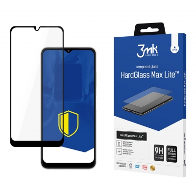 LCD apsauginis stikliukas 3MK Hard Glass Max Lite Samsung A226 A22 5G juodas LCD apsauginis stikliukas 3MK Hard Glass Max Lite Samsung A226 A22 5G juodas