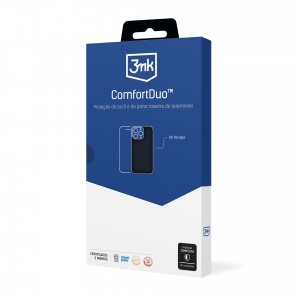 Dėklo ir apsauginio stikliuko rinkinys 3mk ComfortDuo Matt Black Xiaomi 14T Pro