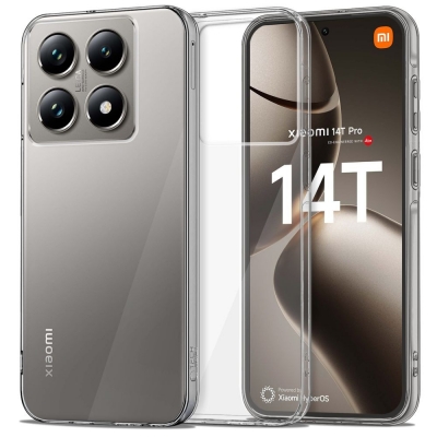 Dėklas Tech-Protect Flexair Hybrid Xiaomi 14T skaidrus Dėklas Tech-Protect Flexair Hybrid Xiaomi 14T skaidrus