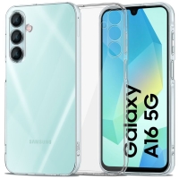 Dėklas Tech-Protect Flexair+ Samsung A165 A16 4G / A166 A16 5G skaidrus