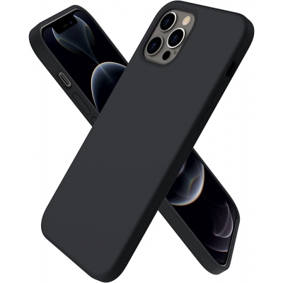 Dėklas Liquid Silicone 1.5mm Xiaomi 14T juodas Dėklas Liquid Silicone 1.5mm Xiaomi 14T juodas