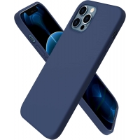 Dėklas Liquid Silicone 1.5mm Xiaomi Redmi 14C / Redmi A4 / Poco C75 tamsiai mėlynas