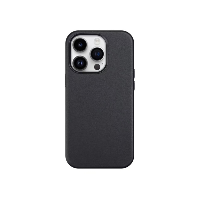 Dėklas Mag Leather Case Apple iPhone 16 juodas Dėklas Mag Leather Case Apple iPhone 16 juodas