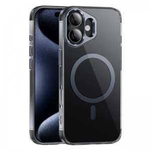 Dėklas Hoco VIP Magnetic Protective Case Apple iPhone 16 juodas