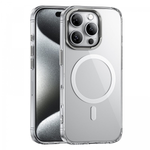 Dėklas Hoco VIP Magnetic Protective Case Apple iPhone 16 Pro Max skaidrus