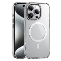 Dėklas Hoco VIP Magnetic Protective Case Apple iPhone 16 Pro skaidrus