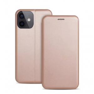 Dėklas Book Elegance Apple iPhone 7 / 8 / SE 2020 / SE 2022 rožinis-auksinis