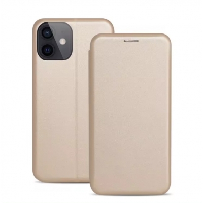 Dėklas Book Elegance Samsung A165 A16 4G / A166 A16 5G auksinis