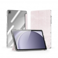 Dėklas Dux Ducis Unid Samsung X210 / X215 / X216 Tab A9 Plus 11.0 / X230 / X235 / X236 Tab A11 Plus 11.0 rožinis