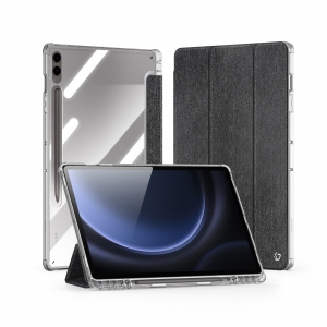 Dėklas Dux Ducis Unid Samsung X810 / X816 Tab S9 Plus / X610 / X616 Tab S9 FE Plus juodas
