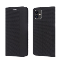 Dėklas Smart Senso Xiaomi Redmi 14C / Redmi A4 / Poco C75 juodas