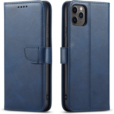 Dėklas Wallet Case Apple iPhone 16e mėlynas