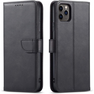 Dėklas Wallet Case Samsung A356 A35 5G juodas