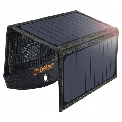 Saulės energijos įkroviklis Choetech SC001 19W 2.4A Saulės energijos įkroviklis Choetech SC001 19W 2.4A