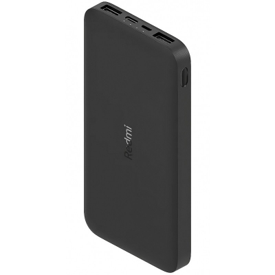 Išorinė baterija Power Bank Xiaomi Redmi Power Bank 10000mAh juoda VXN4305GL Išorinė baterija Power Bank Xiaomi Redmi Power Bank 10000mAh juoda VXN4305GL