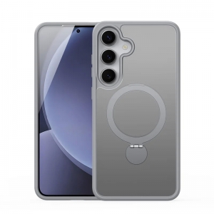 Dėklas Dux Ducis Yind With Magnetic Stand skirtas Samsung S936 S25 Plus pilkas