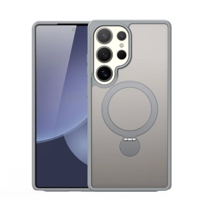 Dėklas Dux Ducis Yind With Magnetic Stand skirtas Samsung S938 S25 Ultra pilkas Dėklas Dux Ducis Yind With Magnetic Stand skirtas Samsung S938 S25 Ultra pilkas