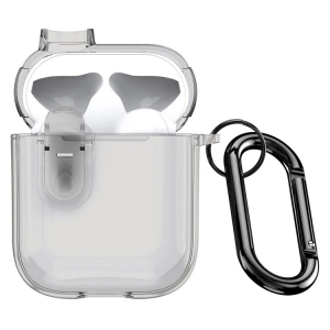Dėklas Dux Ducis PECL Apple AirPods 1 / 2 pilkas