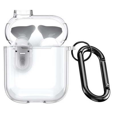 Dėklas Dux Ducis PECL Apple AirPods 1 / 2 skaidrus