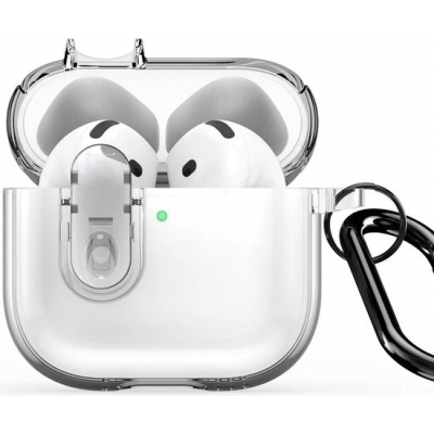 Dėklas Dux Ducis PECL Apple AirPods 4 skaidrus Dėklas Dux Ducis PECL Apple AirPods 4 skaidrus