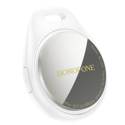 Daiktų ieškiklis Borofone BC100 Anti-Lost Device baltas Daiktų ieškiklis Borofone BC100 Anti-Lost Device baltas