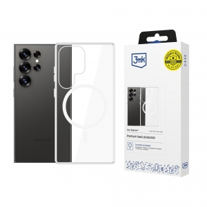 Dėklas 3mk Clear MagCase Samsung S938 S25 Ultra