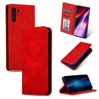 Dėklas Business Style Xiaomi Redmi Note 14 5G raudonas