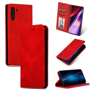 Dėklas Business Style Xiaomi Redmi Note 14 5G raudonas