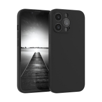 Dėklas Liquid Silicone 1.5mm Apple iPhone 16 Pro juodas
