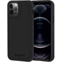 Dėklas Mercury Soft Jelly Case Samsung S721 S24 FE juodas