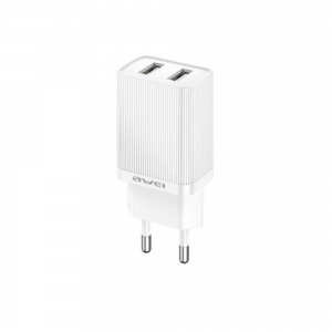 Įkroviklis Awei C15-EU 10W 2xUSB-A baltas