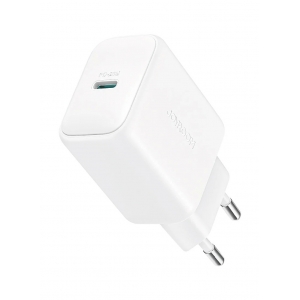 Įkroviklis Joyroom JR-TCF20 20W USB-C + USB-C to USB-C cable 1.0m baltas
