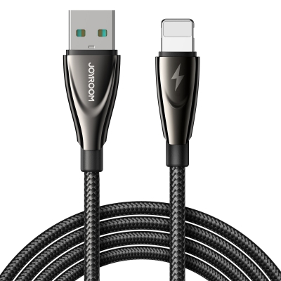 USB kabelis Joyroom SA31-AL3 USB to Lightning 3A 1.2m juodas USB kabelis Joyroom SA31-AL3 USB to Lightning 3A 1.2m juodas