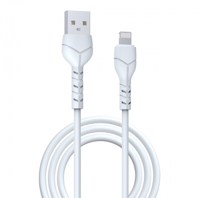 USB kabelis Devia Kintone Lightning 1.0m baltas 5V 2.1A USB kabelis Devia Kintone Lightning 1.0m baltas 5V 2.1A