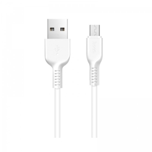 USB kabelis Hoco X20 USB-A to MicroUSB 2.0m baltas