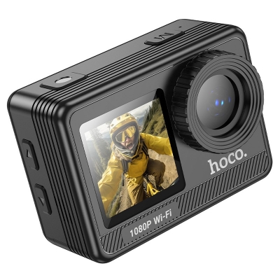 Veiksmo kamera Hoco DV103 juoda Veiksmo kamera Hoco DV103 juoda