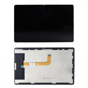 Ekranas Samsung X210 / X215 / X216 Tab A9 Plus 11.0 su lietimui jautriu stikliuku juodas