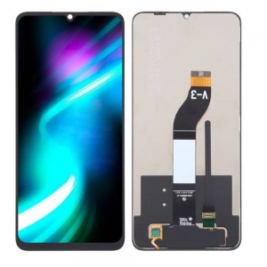 Ekranas Xiaomi Redmi 14C / Redmi A4 / Poco C75 su lietimui jautriu stikliuku juodas