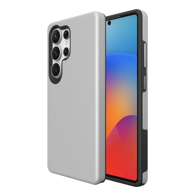 Dėklas Perfectionists Triangle Case Samsung S928 S24 Ultra sidabrinis Dėklas Perfectionists Triangle Case Samsung S928 S24 Ultra sidabrinis
