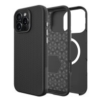 Dėklas Perfectionists Triangle Mag Case Apple iPhone 13 Pro Max juodas