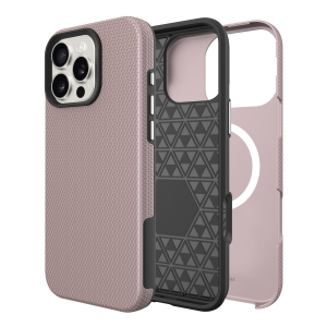 Dėklas Perfectionists Triangle Mag Case Apple iPhone 13 Pro Max rožinio aukso