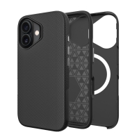 Dėklas Perfectionists Triangle Mag Case Apple iPhone 15 juodas