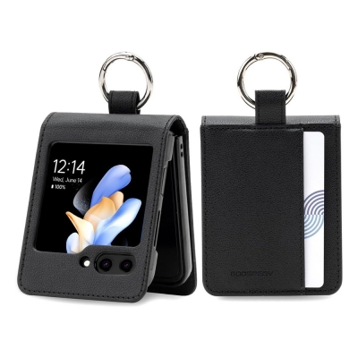 Dėklas Mercury Basic Diary Samsung F741 Z Flip6 juodas Dėklas Mercury Basic Diary Samsung F741 Z Flip6 juodas