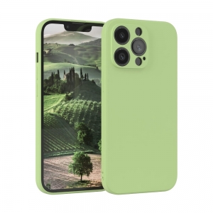 Dėklas Liquid Silicone 1.5mm Apple iPhone 16e / 17e mėtinis