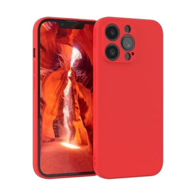 Dėklas Liquid Silicone 1.5mm Samsung S937 S25 Edge raudonas Dėklas Liquid Silicone 1.5mm Samsung S937 S25 Edge raudonas
