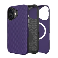 Dėklas Perfectionists Triangle Mag Case Apple iPhone 15 violetinis