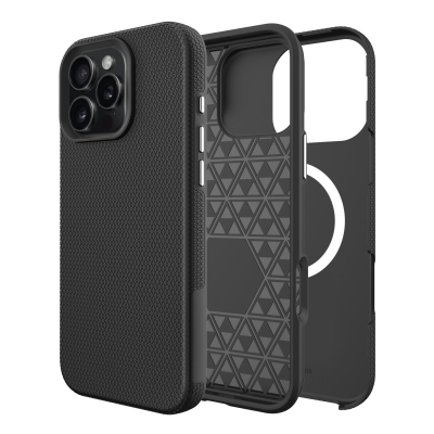 Dėklas Perfectionists Triangle Mag Case Apple iPhone 16 Pro Max juodas Dėklas Perfectionists Triangle Mag Case Apple iPhone 16 Pro Max juodas